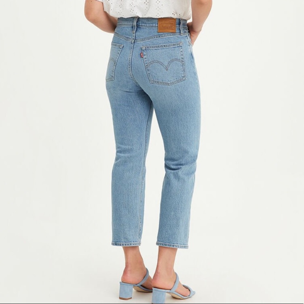 Levi’s Straight Leg Wedgie Fit High Rise Jeans